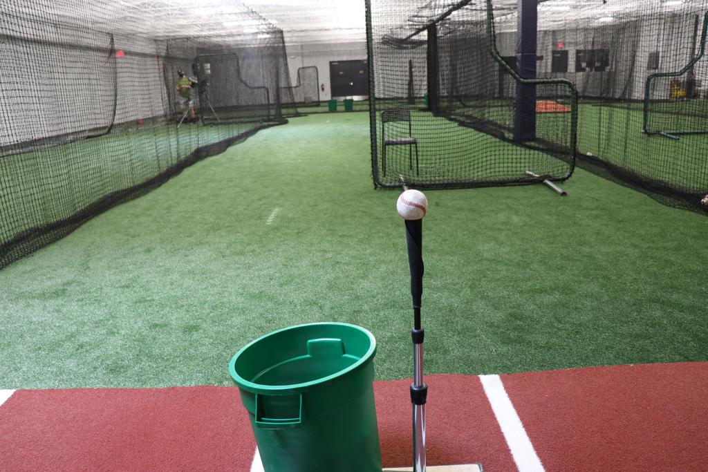 Wide view of the South State Sports indoor facility