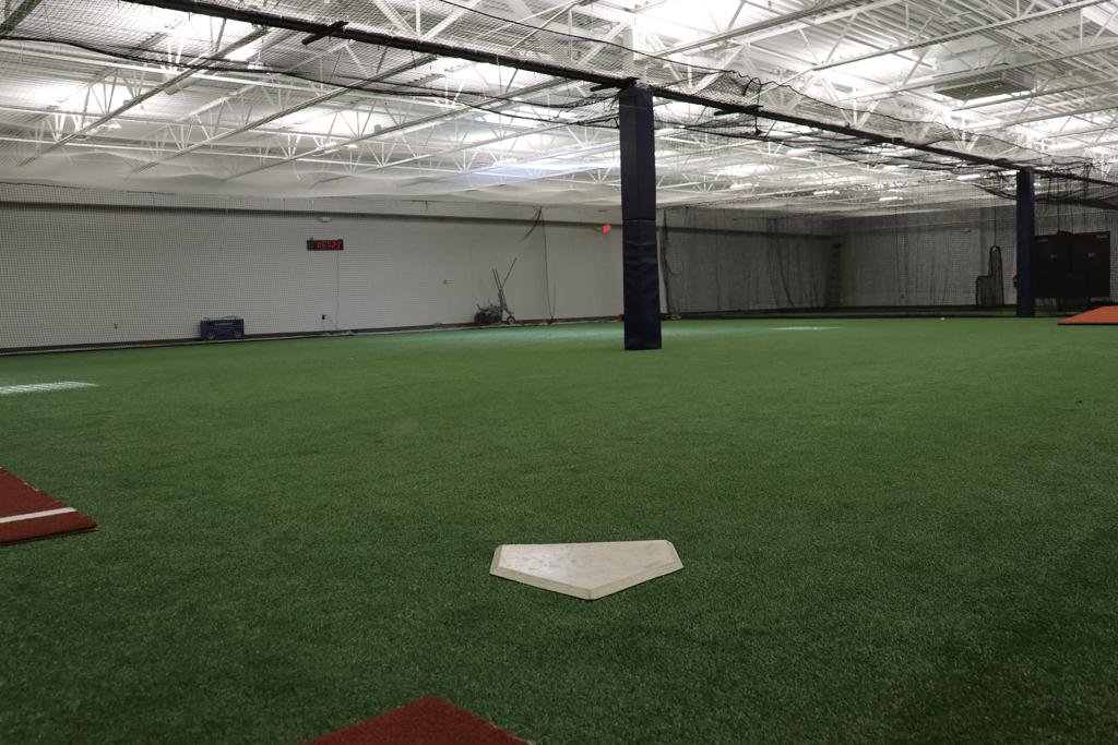 Practice in the cages at South State Sports