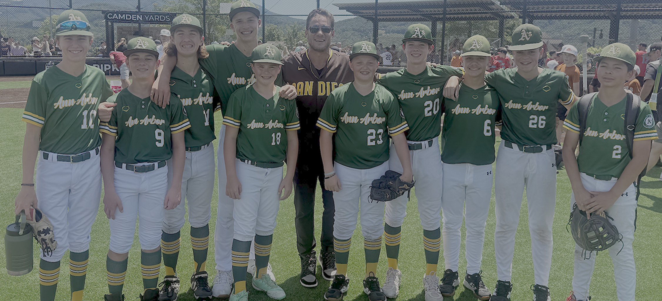 13U Oaks with Jake Peavy