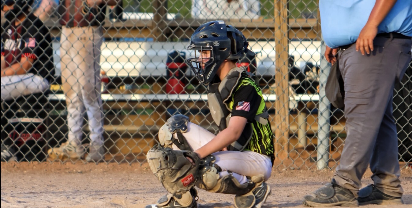 Catcher signals for next pitch