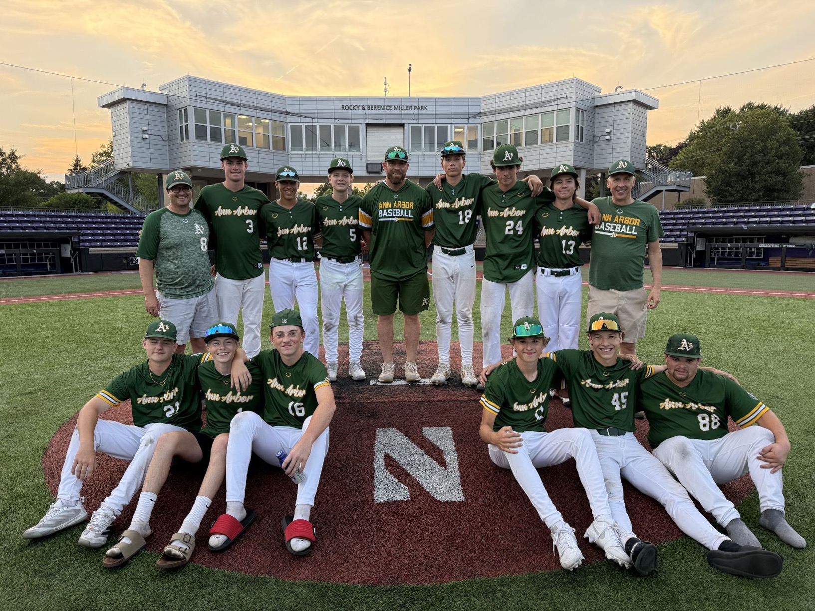 16U oaks team